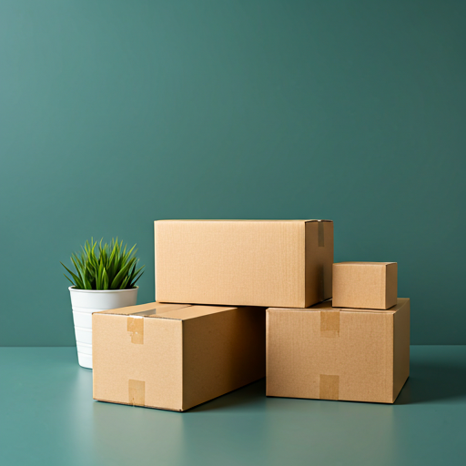 imagen de cajas reforzadas en mudanzas